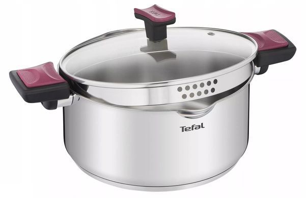 Набір посуду Tefal Cook&Clip, 10 предметів, нерж.сталь G723SA74 фото