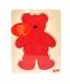 Пазл-вкладиш goki Різнобарвні ведмедики 5 - магазин Coolbaba Toys