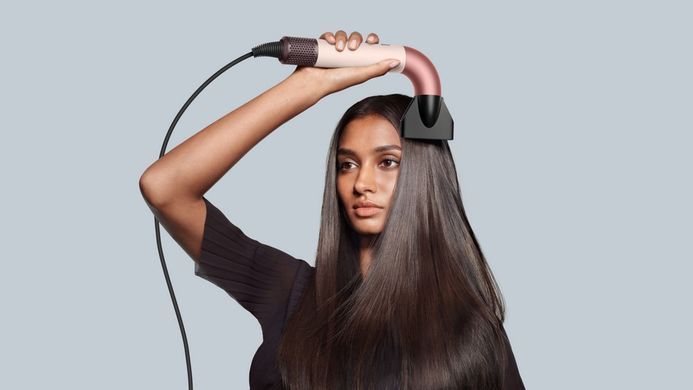 Dyson Фен Dyson HD17 Supersonic R Ceramic Pink/Rose Gold, 1700Вт, 4 режими, іонізація, хол. обдув, 5 насадок, рожевий 113361-01 фото