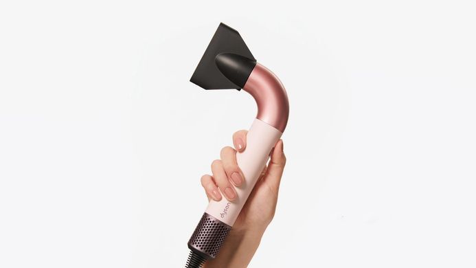Dyson Фен Dyson HD17 Supersonic R Ceramic Pink/Rose Gold, 1700Вт, 4 режими, іонізація, хол. обдув, 5 насадок, рожевий 113361-01 фото