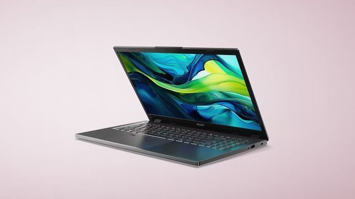 Acer Ноутбук Aspire 15 A15-41M 15.6" FHD IPS, AMD R7-8840HS, 16GB, F1TB, UMA, Lin, сірий NX.KXAEU.003 фото