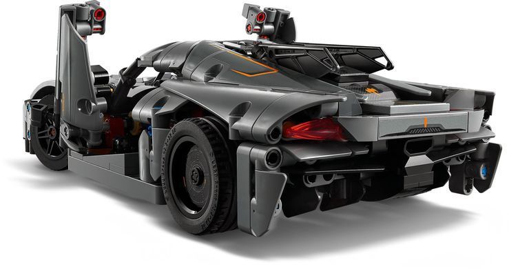 LEGO Конструктор Technic Koenigsegg Jesko Absolut &mdash; серый гиперкар 42173 фото
