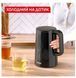 Tefal Электрочайник Thermo Protect Control 1,5 л, Strix, с двойными стенками, 6 температурных режимов, черный 11 - магазин Coolbaba Toys