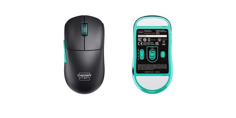 Cherry Xtrfy Миша M68, WL/USB-A, RGB, чорний CX-M68W-BLACK фото