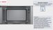 Bosch Микроволновая печь, 20л, эл. управл., 800Вт, белый 7 - магазин Coolbaba Toys