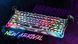 GravaStar Клавиатура механическая Mercury V75 Pro 80keys, Magnetic Jade Gaming, 8K, USB-A, RGB, Neon Graffiti 10 - магазин Coolbaba Toys