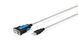 Digitus DIGITUS USB to DB9 RS232 cable with FT232RNL Chipset Transparent PVC Jacket, 1.8 m 1 - магазин Coolbaba Toys
