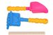 Набір для гри з піском Same Toy з Повітряною вертушкою (помаранчеве відро) 9 од. 4 - магазин Coolbaba Toys