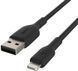 Belkin Кабель USB-A > Lightning зарядки/синхронизации, 1м, PVC, черный 4 - магазин Coolbaba Toys