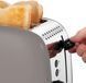 Russell Hobbs Тостер 1671Вт, пластик, подогрев, мокко