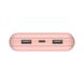 Акумулятор портативний літій-іонний Power Bank Belkin 20000мА·год 15Вт, 2хUSB-A/USB-C, рожевий 6 - магазин Coolbaba Toys