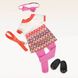 Набор одежды для кукол Our Generation Платье с принтом 2 - магазин Coolbaba Toys