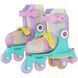 YVolution Роликові ковзани Yvolution Twista, розмір 30-34, веселка 1 - магазин Coolbaba Toys