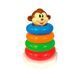 Розвиваюча іграшка &ndash; ПІРАМІДКА МАВПОЧКА 1 - магазин Coolbaba Toys