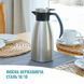 Tefal Tefal Soft Grip Vacuum Jug, 1.5L, stainless steel, plastic, black 4 - магазин Coolbaba Toys