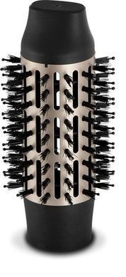 Remington Фен-щітка Blow Dry & Style Caring, 1000Вт, 2 режими, іоніз-я, хол. обдув, чохол, кераміка, чорно-золотий AS7500 фото