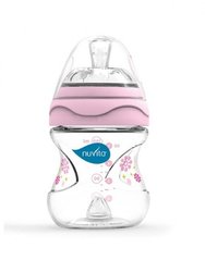 Детская бутылочка Nuvita Mimic 150 мл 0м+ Антиколиковая, розовая NV6010Pink фото