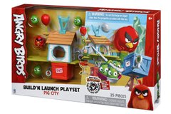 Игровой набор Angry Birds ANB Medium Playset Pig City Build 'n Launch Playset Город свиней ANB0015 фото
