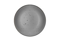 Тарілка десертна Ardesto Bagheria, 19 см, Grey, кераміка AR2919GREY фото