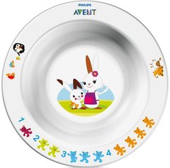 Avent Детская глубокая тарелка 6+ SCF706/00 фото