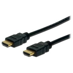 Кабель ASSMANN HDMI High speed + Ethernet (AM/AM) 2.0m, black AK-330114-020-S фото