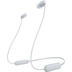 Навушники SONY WI-C100 In-ear IPX4 Wireless Білий WIC100W.CE7 фото