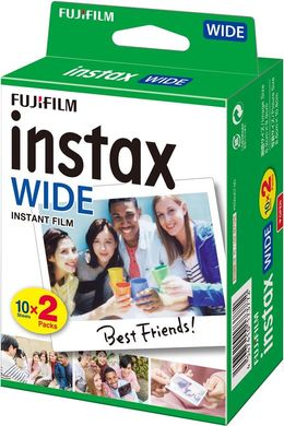 Фотопапір Fujifilm INSTAX WIDE GLOSSY (108х86мм 2х10шт)- 16385995 фото