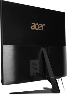 Acer ПК Моноблок Aspire C24-1800 23.8" FHD, Intel i5-12450H, 16GB, F1024GB, UMA, WiFi, кл+м, без ОС, черный DQ.BM2ME.002 фото