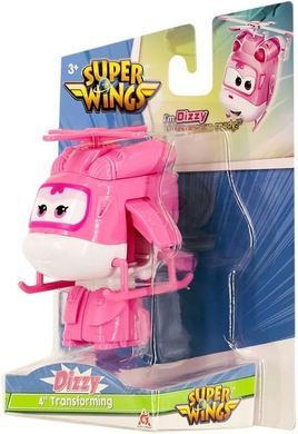 Super Wings Ігрова фігурка-трансформер Super Wings Transforming Діззі (Dizzy), 10см EU780622 фото