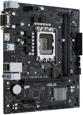 ASUS Материнcька плата PRIME H610M-R D4-SI s1700 H610 2xDDR4 M.2 HDMI VGA DP mITX WHITE BOX WITH ACCESSORY 90MB1B40-M0ECY0 фото