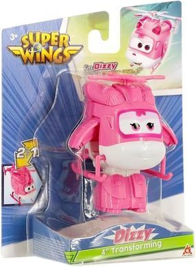 Super Wings Ігрова фігурка-трансформер Super Wings Transforming Діззі (Dizzy), 10см EU780622 фото