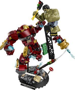 LEGO Конструктор LEGO Super Heroes Легендарна битва: Халкбастер vs. Халк 76343 фото