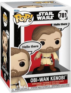 Funko Фигурка Funko POP Star Wars: Sayings - Obi-Wan Kenobi (Hello There) 889698835954 фото