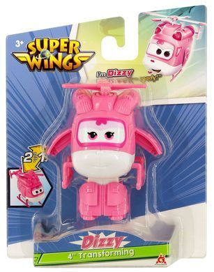 Super Wings Ігрова фігурка-трансформер Super Wings Transforming Діззі (Dizzy), 10см EU780622 фото