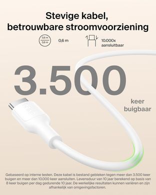 Belkin Акумулятор портативний літій-іонний Power Bank Belkin 5000мА&middot;год, 20Вт PD/Qi2 15Вт, Magnetic Kickstand, білий BPD011HQWH фото
