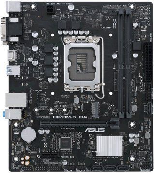 ASUS Материнcкая плата PRIME H610M-R D4-SI s1700 H610 2xDDR4 M.2 HDMI VGA DP mITX WHITE BOX WITH ACCESSORY 90MB1B40-M0ECY0 фото