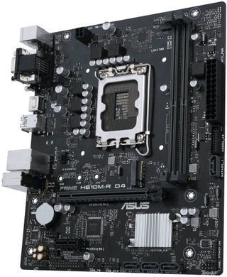 ASUS Материнcька плата PRIME H610M-R D4-SI s1700 H610 2xDDR4 M.2 HDMI VGA DP mITX WHITE BOX WITH ACCESSORY 90MB1B40-M0ECY0 фото