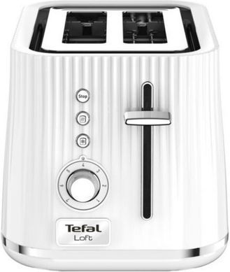 Тостер Tefal LOFT, 850Вт, пластик, білий TT761138 фото