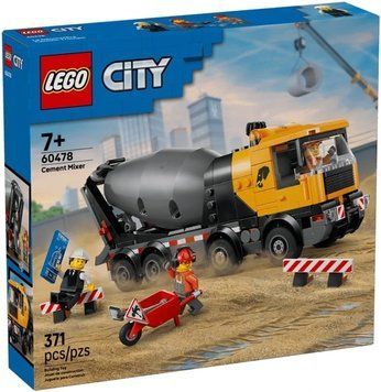 LEGO Конструктор LEGO City Бетонозмішувач 60478 фото