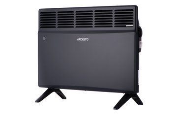 ARDESTO Конвектор електричний CH-1500MCA, 1500 Вт, 15 м2, закритий нагрів. елемент, IP24, мех. керування, антрацит матовий CH-1500MCA фото