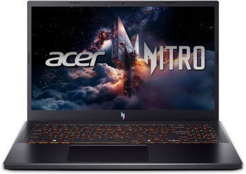 Acer Ноутбук Acer Nitro V 15 ANV15-52 15.6" FHD IPS, Intel 7-240H, 16GB, F1TB, NVD5050-8, Lin, чорний NH.QZ7EU.00W фото