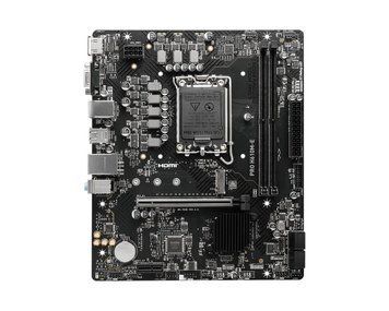 MSI Материнcкая плата PRO H610M-E s1700 H610 2xDDR5 M.2 HDMI D-Sub mATX 911-7D48-070 фото