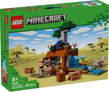 LEGO Конструктор Minecraft Шахтна експедиція &laquo;Броненосець&raquo; 21269 фото