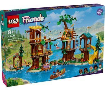 LEGO Конструктор Friends Будиночок на дереві у пригодницькому таборі 42631 фото