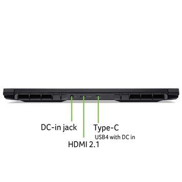 Acer Ноутбук Acer Nitro V 16 ANV16-42 16" WUXGA IPS, AMD R5-240, 16GB, F1TB, NVD5060-8, Lin, чорний NH.U1GEU.003 фото