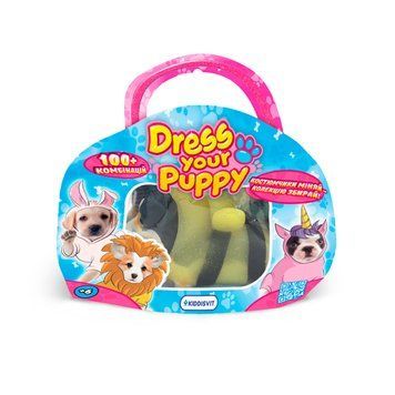 Стретч-іграшка у вигляді тварини DRESS YOUR PUPPY S1 - ЦУЦЕНЯТКО В КОСТЮМЧИКУ (в асорт., в дисплеї) 0222 фото