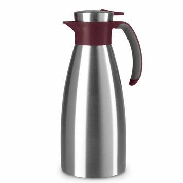 Tefal Tefal Soft Grip Vacuum Jug, 1.5L, stainless steel, plastic, burgundy K3042214 фото