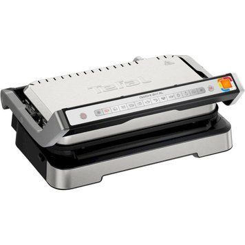 Tefal Гриль прижимной OptiGrill 2in1 XL 2200Вт, темп. режимов-4, съёмные пластины, металл GC782D30 фото