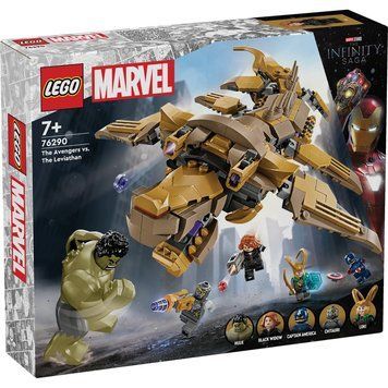 LEGO Конструктор Marvel Мстители против Левиафана 76290 фото