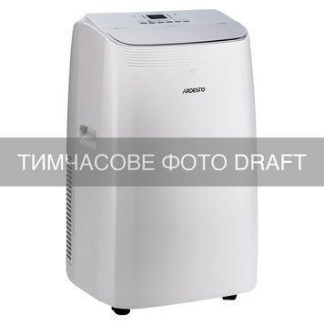 ARDESTO Кондиціонер мобільний CoolFlexPro 25м2 on/off 9000BTU 2.5кВт A/A++ R290 білий